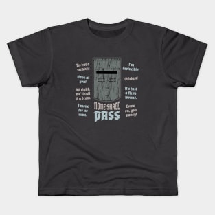 None Shall Pass Kids T-Shirt